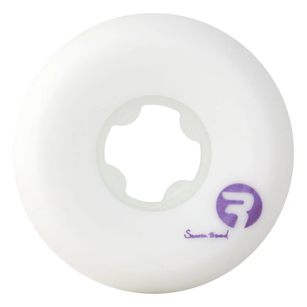 53mm Brevard Orbital Naturals White Purple Wide 99a Ricta Skateboard Wheels