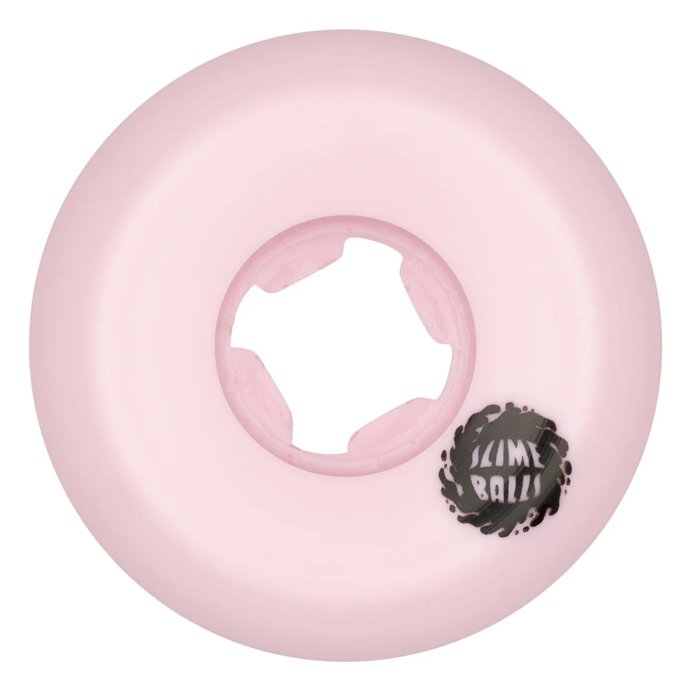 53mm Pink 99a Slime Balls Skateboard Wheels